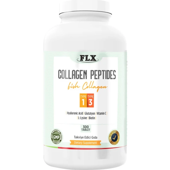 Flx Collagen Peptıdes Type 1-3 1000 Mg 300 Tablet + Nevfix Vitamin D3 400 Iu 20 ml Sprey - 3