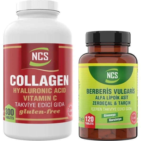 Ncs Collagen Hyaluronic Acid 300 Tablet   Ncs Berberis Vulgaris 120 Tablet