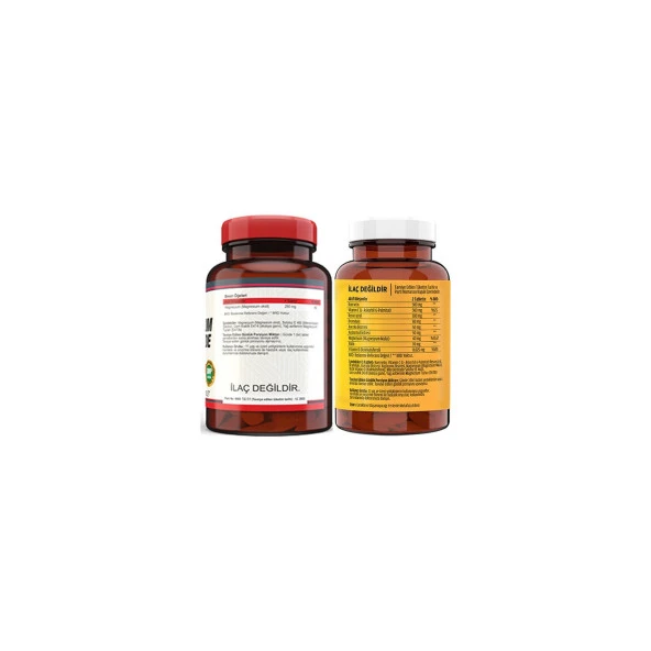 FLX Nevfix Magnesium Oxide 120 Tablet   Flx Kuersetin Ester C 60 Tablet - Resim 2