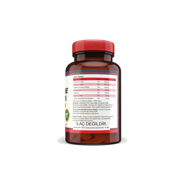 Nevfix Glucosamine Chondroitin Msm 120 Tablet - Resim 2