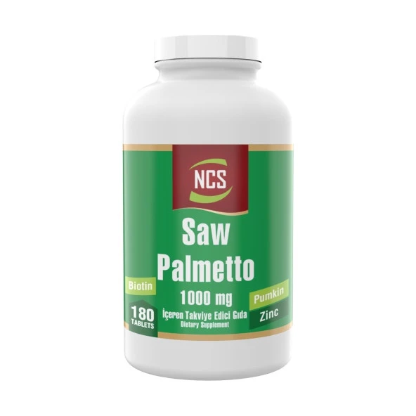 Ncs &reg Saw Palmetto 1000 Mg 2 Kutu 360 Tablet Çinko Complex - Resim 3