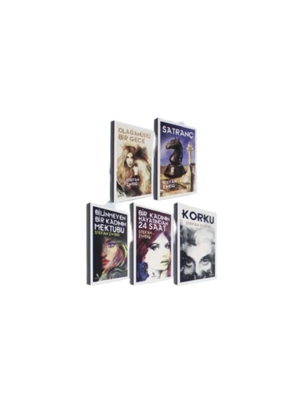 Stefan Zweıg Seçme Eserler 5 Kitap  Kutulu ürün görseli 1