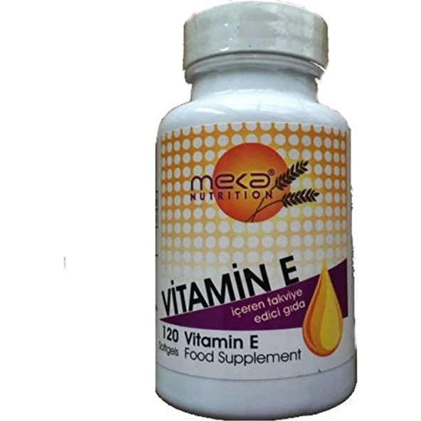 Meka Nutrition Vitamin E 120 Softgel