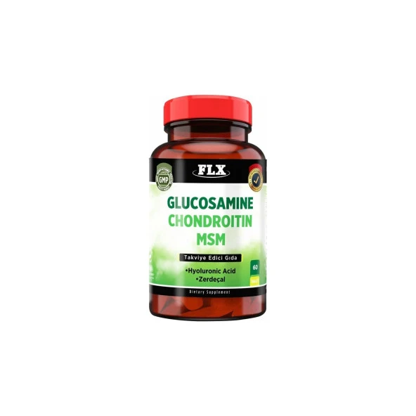 Flx Glucosamine Chondroitin Msm Hyoluronic Zerdeçal 60 Tablet