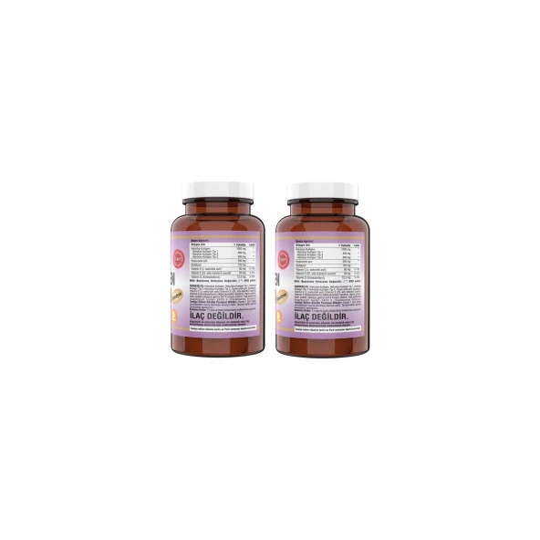 Ncs Kollajen Tip 1 - 2 - 3 Vitamin C - E 180 Tablet 2 Kutu - Resim 2