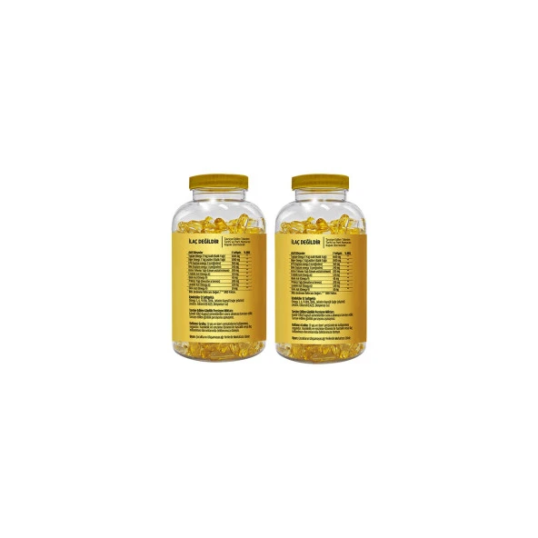 Flx Omega 3-6-9 Balık Yağı 90 Softgel  2 Kutu - Resim 2