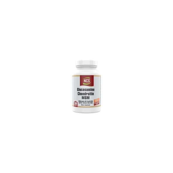 Ncs Glucosamine Chondroitin Msm Hyaluronic Acid Boswellia Serrata 180 Tablet