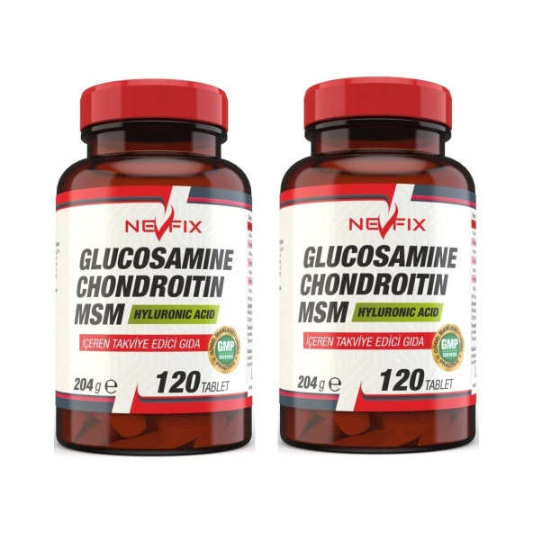 Nevfix Glucosamine Chondroitin Msm (2 Kutu) 120 Tablet