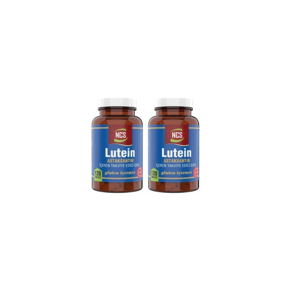 Ncs Lutein 15 Mg Astaksantin 12 Mg 120 Tablet 2 Kutu