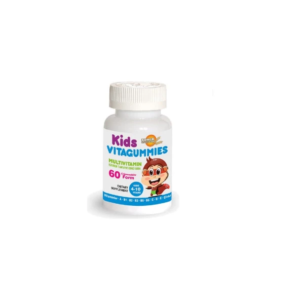 Force Nutrition Kids Vitagummies 60 Çiğneme Tableti ürün görseli