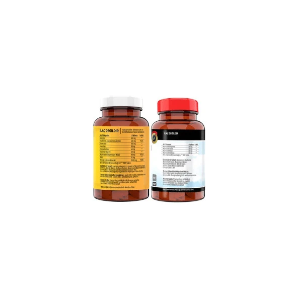 Flx Kuersetin Ester C 60 Tablet   Flx Magnezyum Malat 60 Tablet - 2