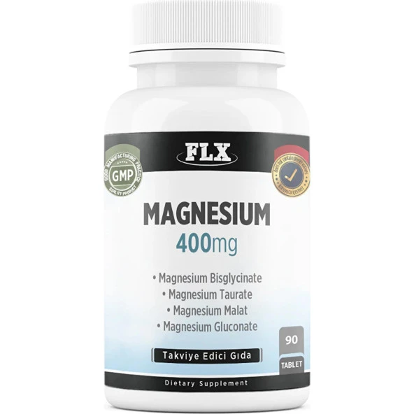 FLX Magnezyum Bisglisinat Malat Taurat Glukonat 90 Tablet ürün görseli