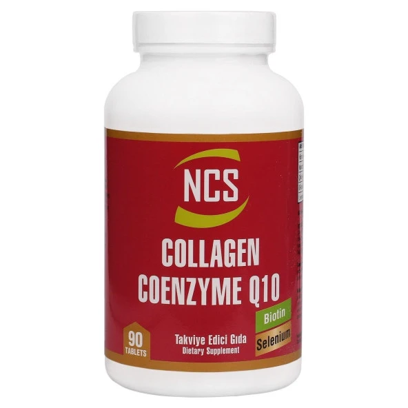 Ncs Collagen Coenzyme Q10 200 Mg Selenium Çinko Biotin 90 Tablet