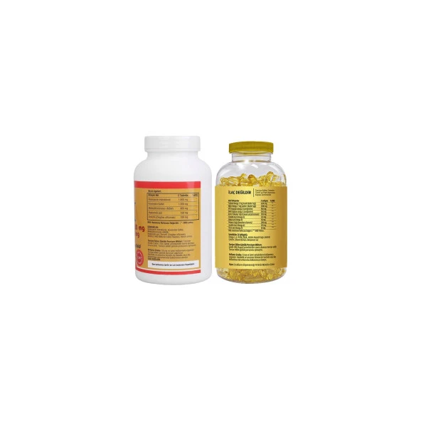 Ncs Golden Arizona Atx Glucosamine Chondroitin  Flx Omega 3-6-9 Balık Yağı 90 Softgel - Resim 2