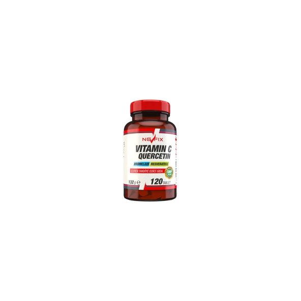 Nevfix Vitamin C Quercetin Bromelain 120 Tablet