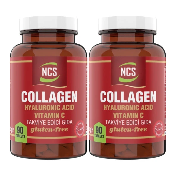 Ncs Hidrolize Collagen 1000 mg Hyaluronic Acid 2 Kutu 180 Tablet ürün görseli
