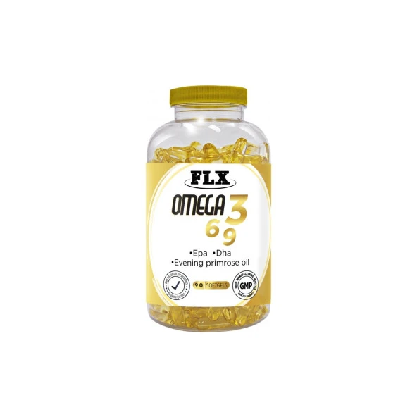 Flx Omega 3-6-9 Balık Yağı 90 Softgel