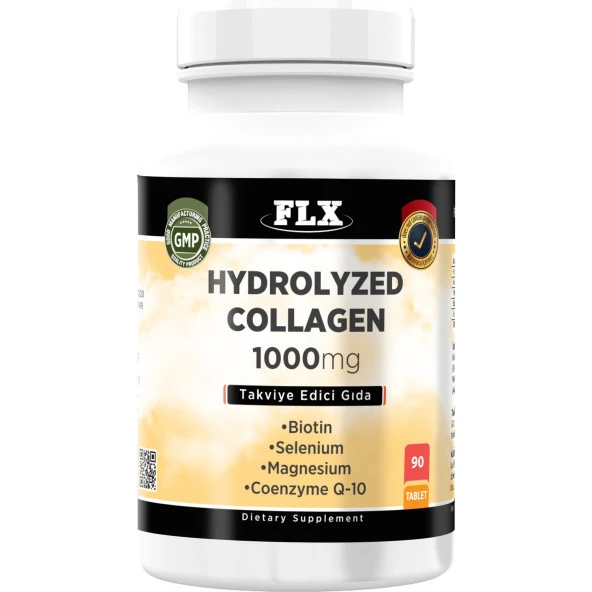 Flx Collagen Coenzyme Selenium Biotin Magnesium 90 Tablet + Nevfix Vitamin D3 400 Iu 20 ml Sprey - Resim 3