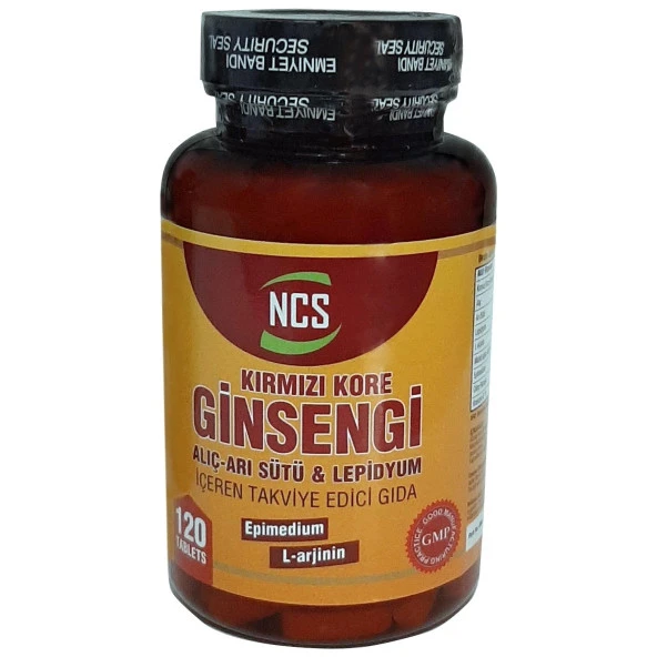 Ncs Saw Palmetto 120 Tablet Ncs Kırmızı Kore Ginsengi 120 Tablet - Resim 4