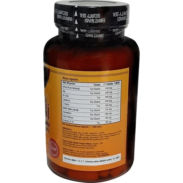 Ncs Saw Palmetto 120 Tablet Ncs Kırmızı Kore Ginsengi 120 Tablet - Resim 5