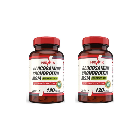 Nevfix Glucosamine Chondroitin Msm 120 Tablet 2 Kutu
