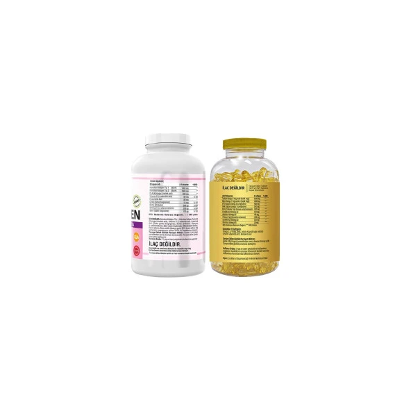 Ncs Balık Kollajen Type 1-3 300 Tablet   Flx Omega 3-6-9 90 Tablet - Resim 2