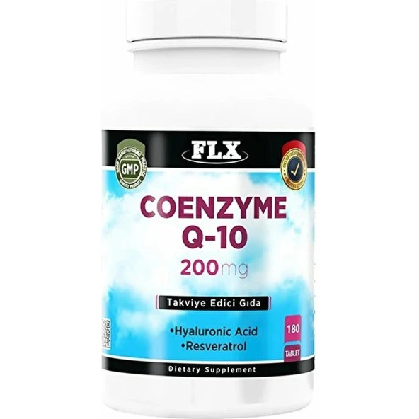 Flx Coenzyme Q-10 200 Mg Hyoluronic Acid Resveretrol 180 Tablet ürün görseli