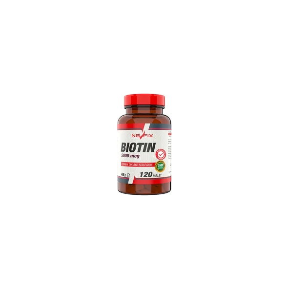 Nevfix Biotin 5000 Mcg 120 Tablet