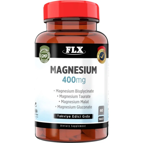 Flx Magnezyum Complex 400 Mg 60 Tablet  Nevfix Vitamin D3 400 Iu 20 ml - Resim 3