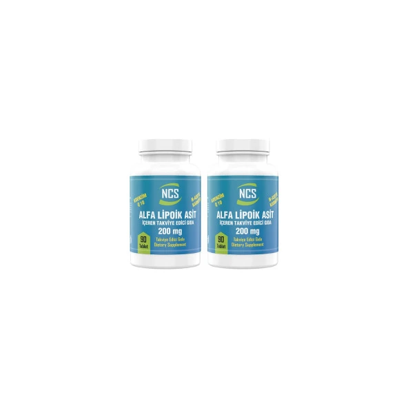Ncs L-Carnitine Alpha Lipoic Acid Koenzim Q10 90 Tablet 2 Kutu