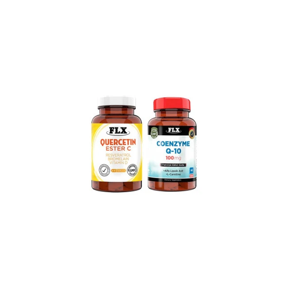 Flx Kuersetin Ester C 60   Flx Coenzyme Q10 60 Tablet ürün görseli