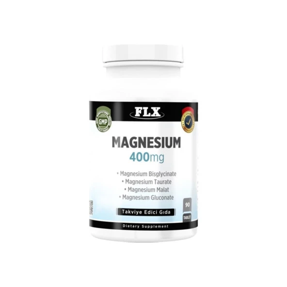 Flx Magnezyum Bisglisinat Malat Taurat Glukonat 90 Tablet