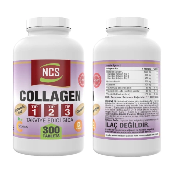 Ncs Collagen 1-2-3 Vitamin C 300 Tablet   Ncs Propolis 60 Tablet - 2