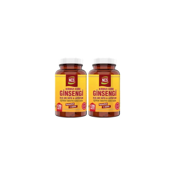 Ncs Korean Red Ginseng 120 Tablet 2 Kutu