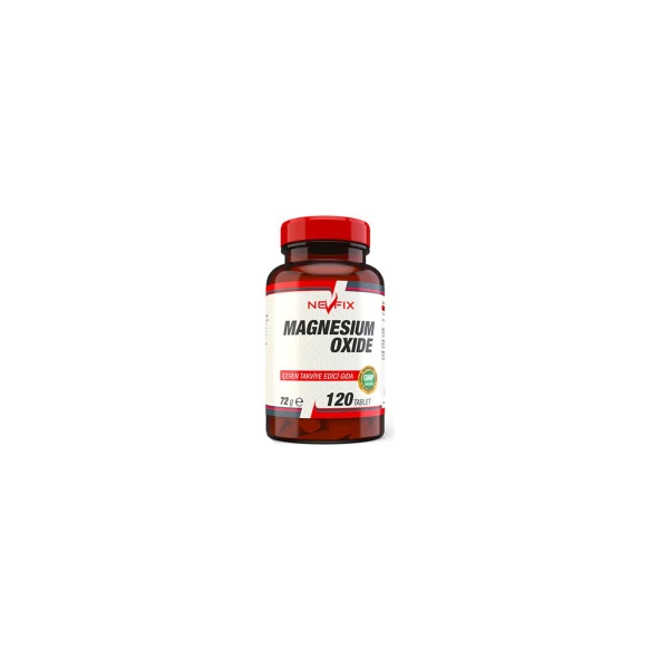 Nevfix Magnesium Oxide Magnezyum 250 Mg 120 Tablet