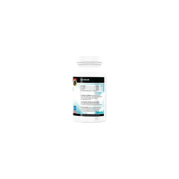 Ncs Flx Koenzim Alfa Lipoik L-Karnitine Coenzyme Q10 90 Tablet - Resim 2