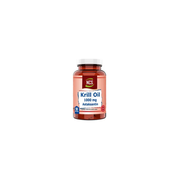 Ncs Krill Oil 1000 Mg Astaksantin 2 Mg 90 Softgel