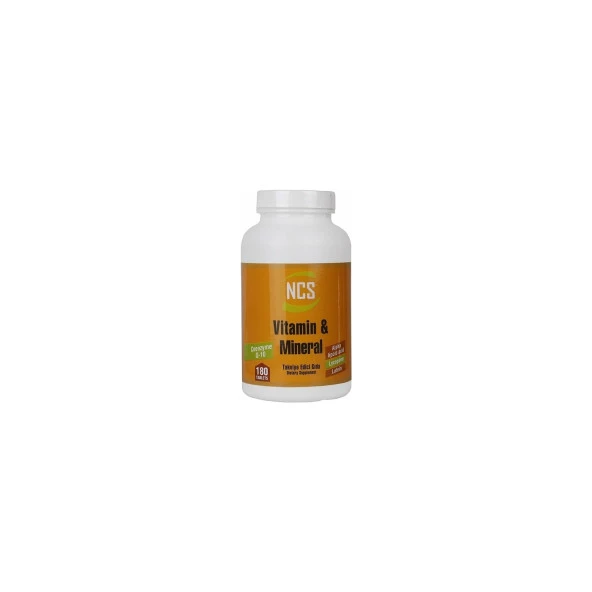 Ncs Vitamin Mineral Multivitamin Coenzyme Alpha 180 Tablet ürün görseli