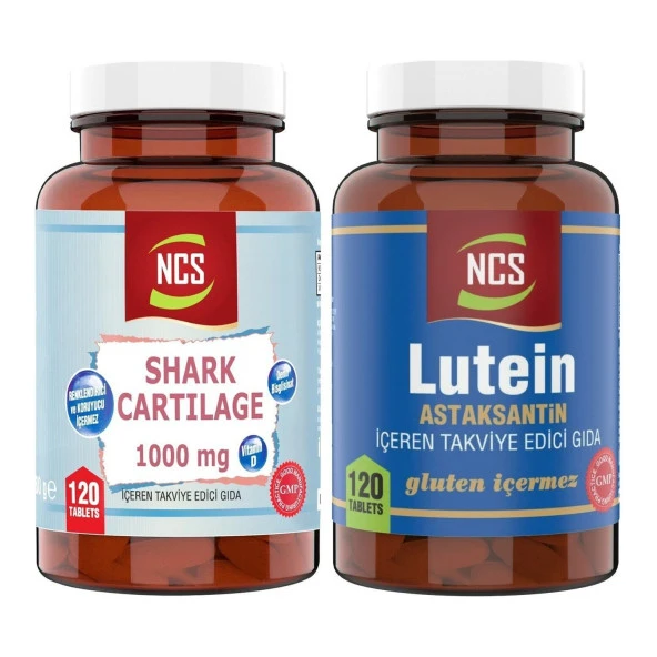 Ncs Lutein Astaksantin Çinko 120 Tablet   Vitamin D3 120 Tablet