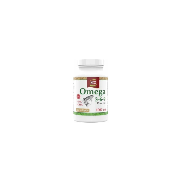 Ncs Omega 3-6-9 Fish Oil 1000mg 200 Softgels