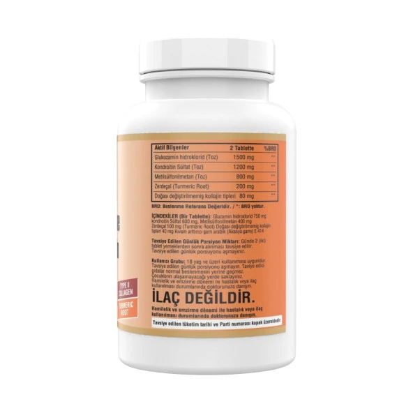 Ncs Glucosamine Chondroitin Zerdeçal 120 Tablet 3 Kutu - 3