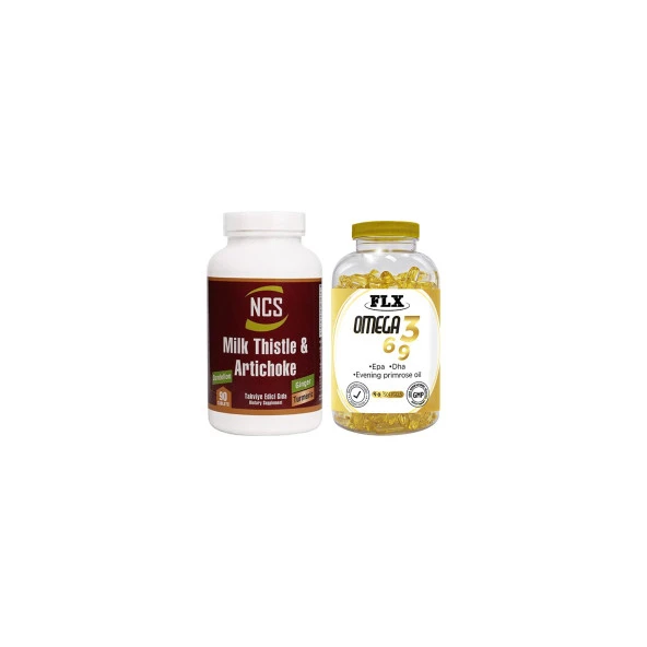 Ncs Milk Thistle 90 Tablet   Flx Omega 3-6-9 90 Tablet