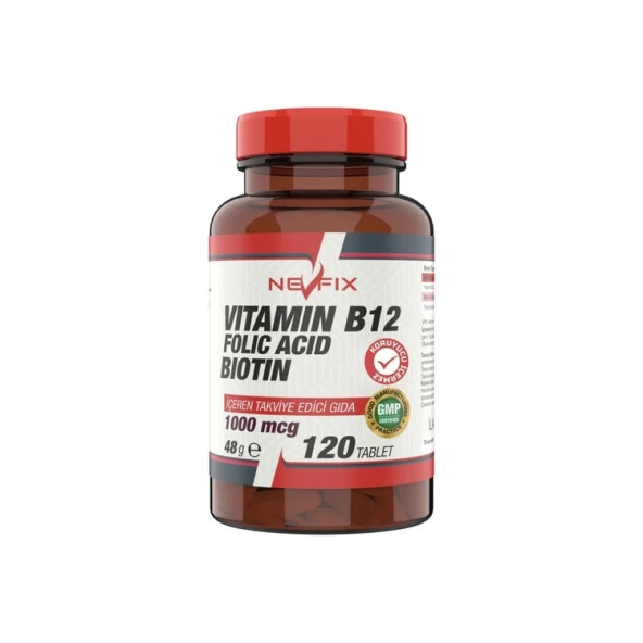 Nevfix Vitamin B12 Folic Acid Biotin 1000 Mcg 120 Tablet    Vitamin D3 400 Iu 20 ml Sprey (Sıvı) - 3