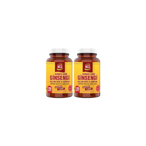 Ncs Korean Red Ginseng 120 Tablet 2 Kutu