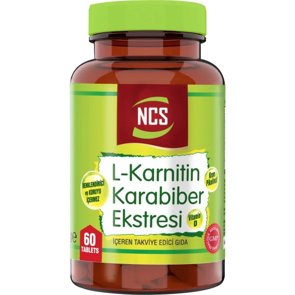 Ncs L-Carnitine Karabiber Extreli 60 Tablet