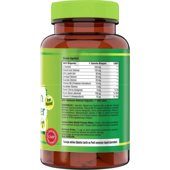 Ncs L-Carnitine Karabiber Extreli 60 Tablet - Resim 2