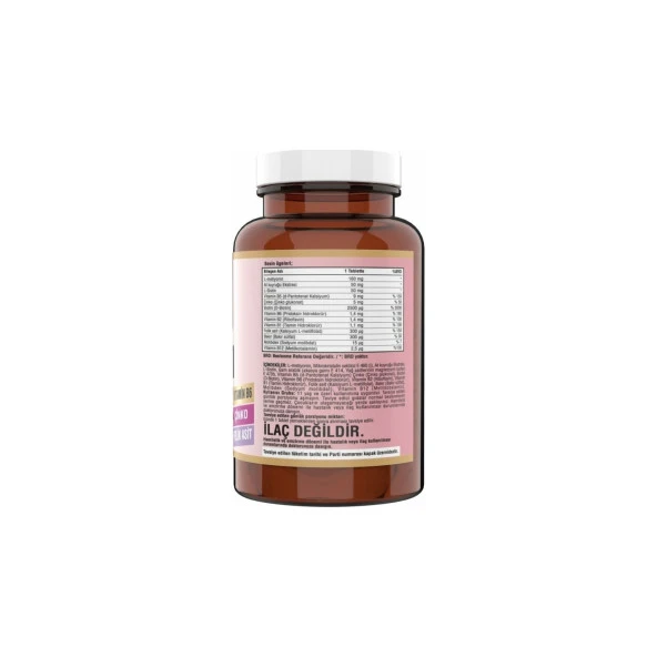 Ncs Biotin 2500 Mcg L Sistein Çinko 60 Tablet 2 Kutu - Resim 4