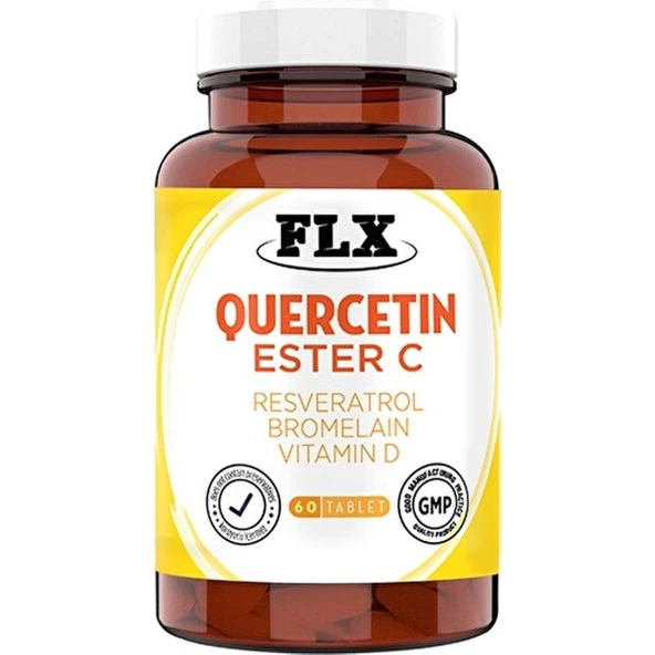 FLX Nevfix Vitamin D3-K2 120 Tablet   Flx Kuersetin Ester C 60 Tablet - Resim 4