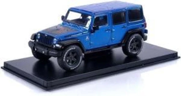 Greenlight 2019 Jeep Wrangler Unlimited Black Bear Edition 1/43 Model Araba