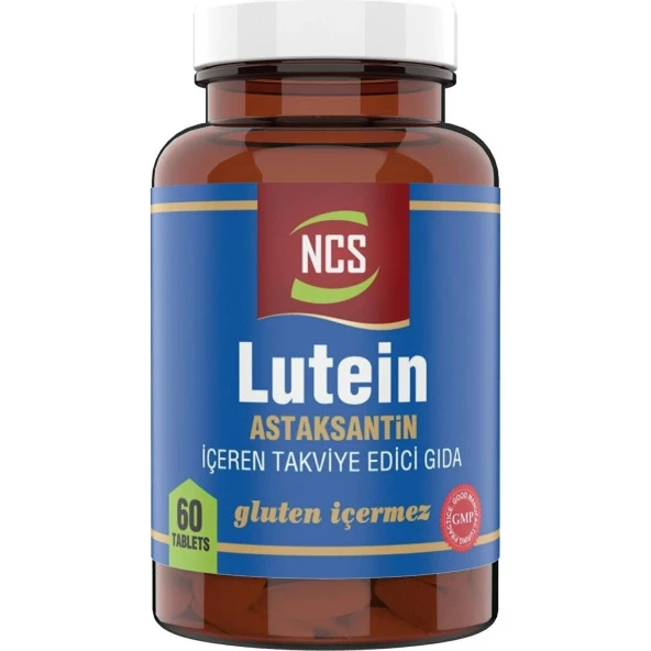 Lutein 15 Astaksantin 12 Mg 60 Tablet Çinko